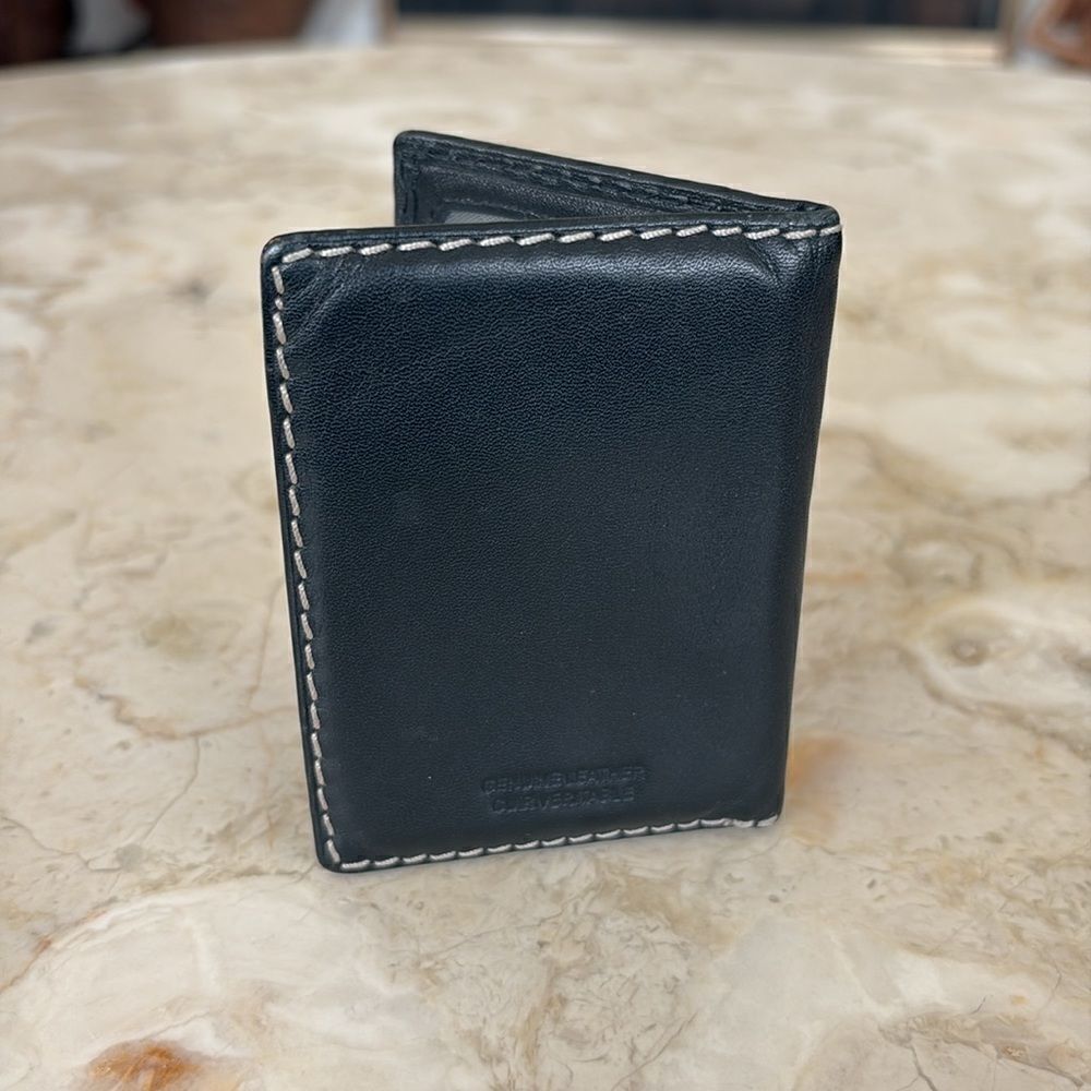 Roots Leather Card Wallet - Picture 3 of 8